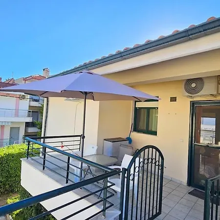 公寓 Seaside Haven 波利克罗诺